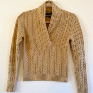 Ralph Lauren Cashmere Cable Knit Sweater